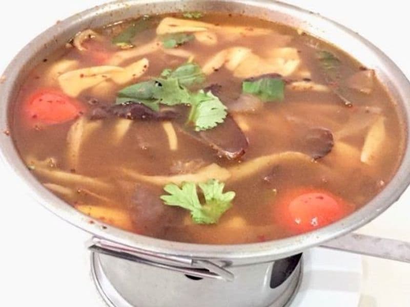 ต้มยำเห็ดรวมมิตรหม้อไฟ