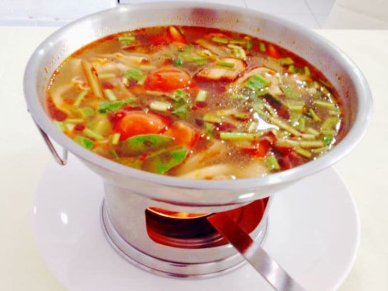 Tom Yam Mushrooms 'Five Star' Hot Pot