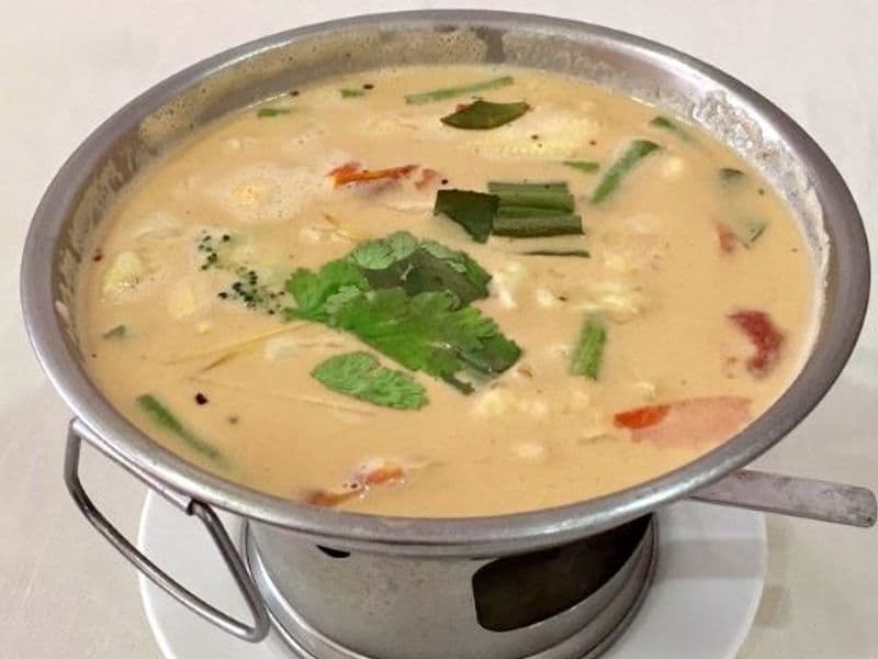 Tom Yam Mixed Mushrooms Hot Pot