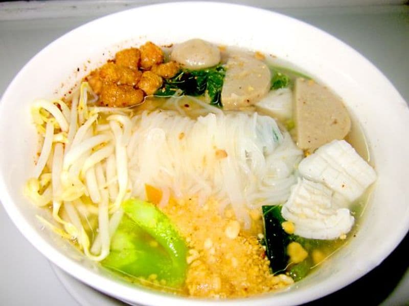 Tom Yam Noodle Soup
