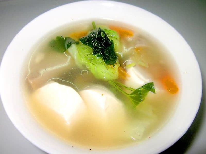 Clear Bean Curd Soup