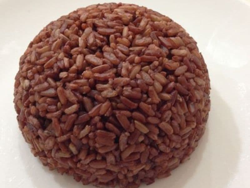 Steamed Jasmine Red Cargo Rice
