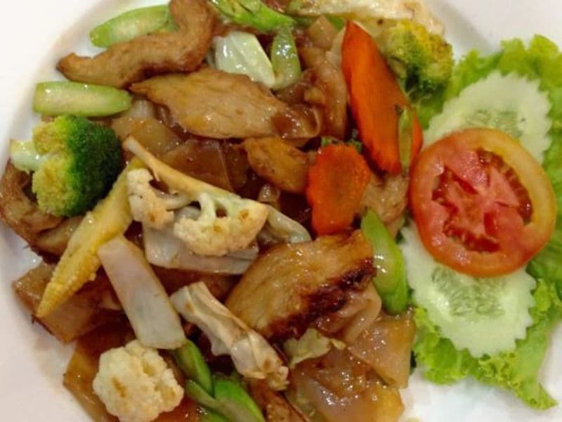 油炸扁面条