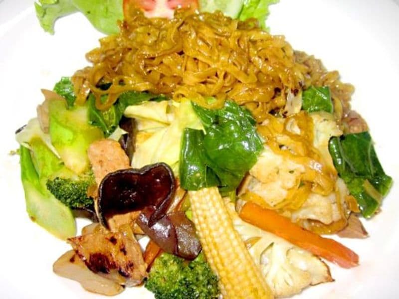 Yellow Noodles Hong Kong Style